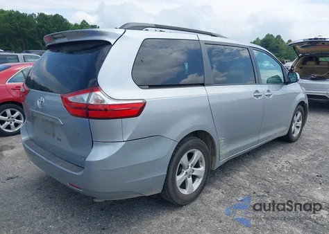 2015 Toyota Sienna Le 8 Passenger from USA, damaged, VIN 5TDKK3DCXFS550689